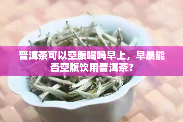 普洱茶可以空腹喝吗早上，早晨能否空腹饮用普洱茶？