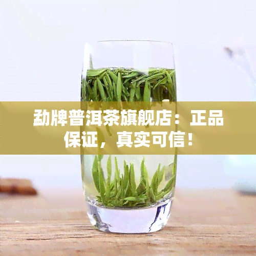 勐牌普洱茶旗舰店：正品保证，真实可信！