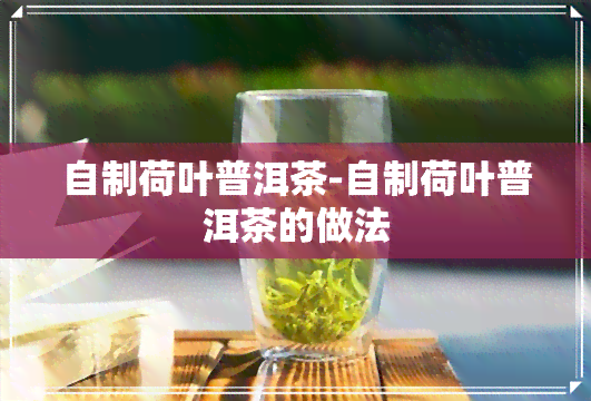 自制荷叶普洱茶-自制荷叶普洱茶的做法