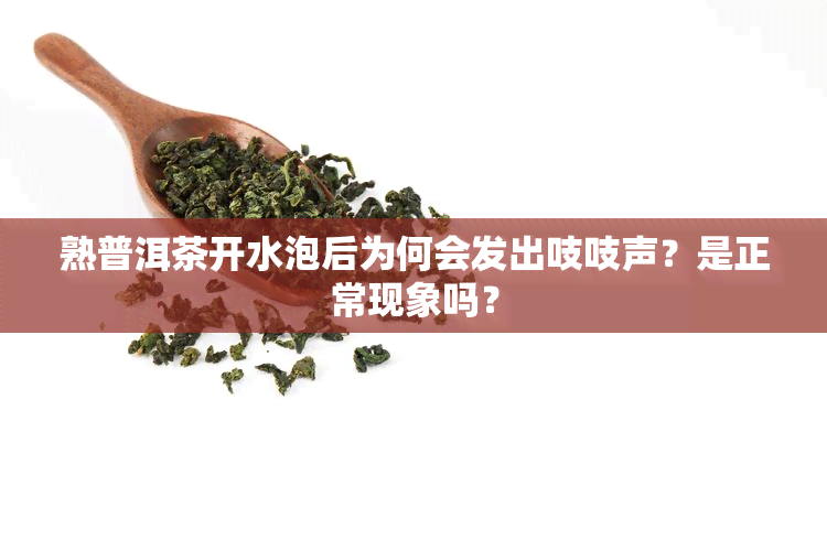 熟普洱茶开水泡后为何会发出吱吱声？是正常现象吗？