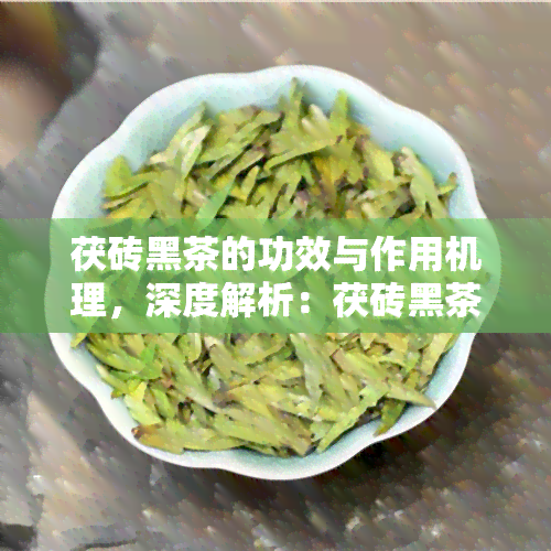 茯砖黑茶的功效与作用机理，深度解析：茯砖黑茶的神奇功效及作用机制