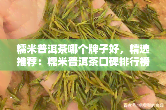 糯米普洱茶哪个牌子好，精选推荐：糯米普洱茶口碑排行榜