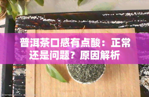 普洱茶口感有点酸：正常还是问题？原因解析