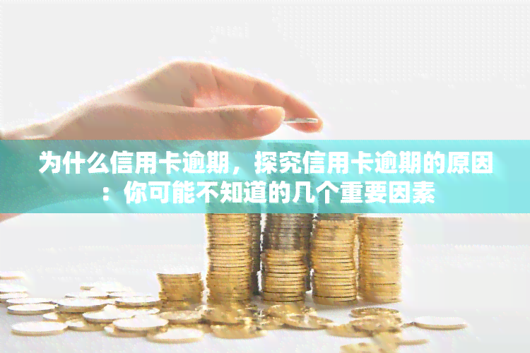 为什么信用卡逾期，探究信用卡逾期的原因：你可能不知道的几个重要因素