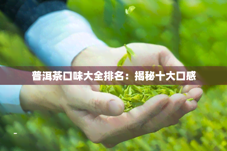 普洱茶口味大全排名：揭秘十大口感