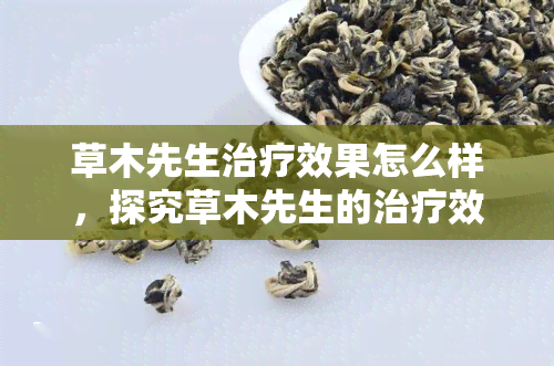 草木先生治疗效果怎么样，探究草木先生的治疗效果：真实用户反馈与专业分析