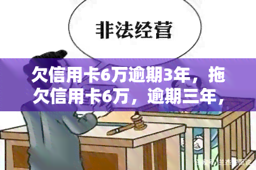 欠信用卡6万逾期3年，拖欠信用卡6万，逾期三年，你该知道的后果是什么？