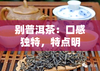 别普洱茶：口感独特，特点明