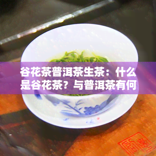 谷花茶普洱茶生茶：什么是谷花茶？与普洱茶有何不同？