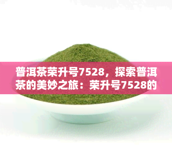 普洱茶荣升号7528，探索普洱茶的美妙之旅：荣升号7528的风味与历