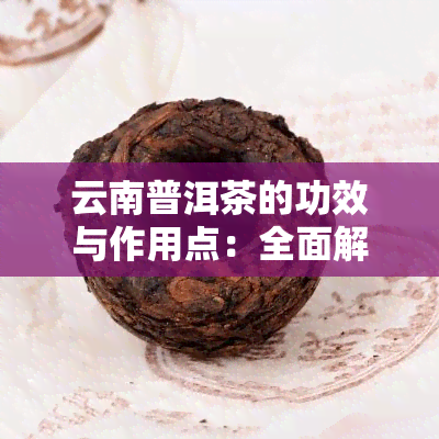 云南普洱茶的功效与作用点：全面解析其保健功效