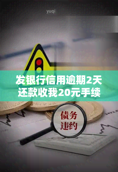 发银行信用逾期2天还款收我20元手续费：真的吗？还涉及消费利息