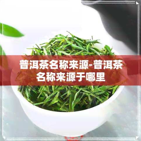 普洱茶名称来源-普洱茶名称来源于哪里