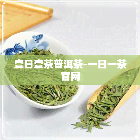 壹日壹茶普洱茶-一日一茶官网