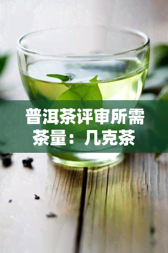 普洱茶评审所需茶量：几克茶适合泡？