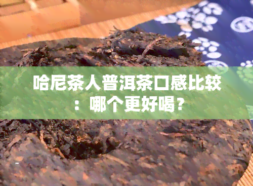 哈尼茶人普洱茶口感比较：哪个更好喝？