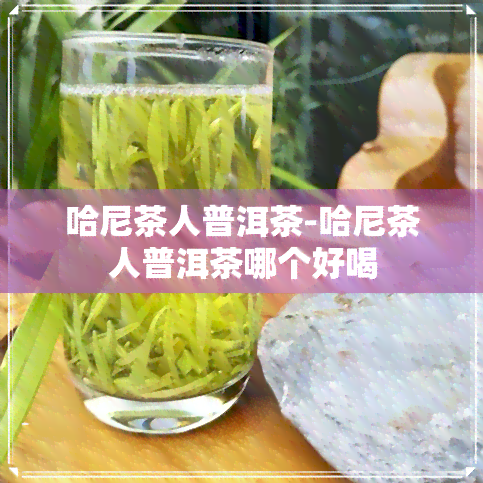 哈尼茶人普洱茶-哈尼茶人普洱茶哪个好喝