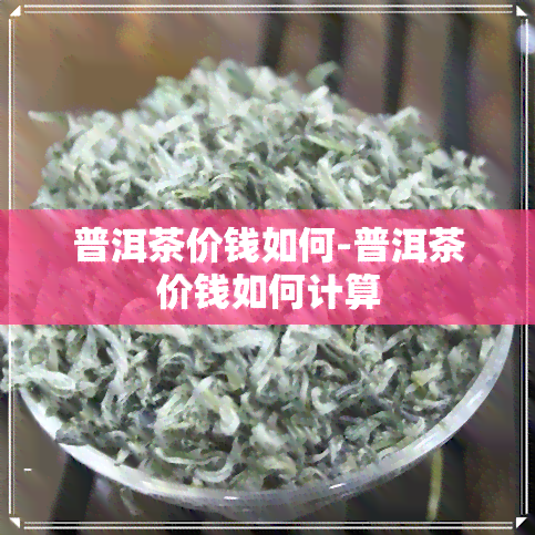 普洱茶价钱如何-普洱茶价钱如何计算