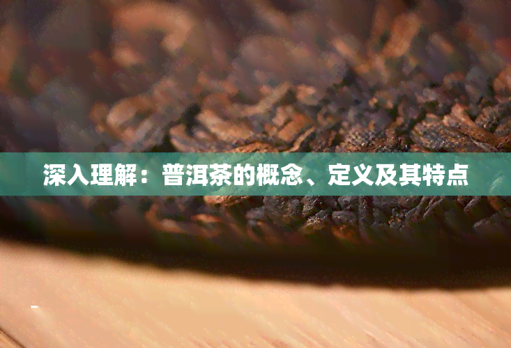 深入理解：普洱茶的概念、定义及其特点