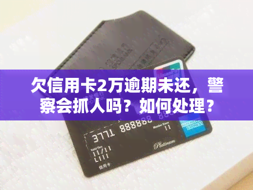 欠信用卡2万逾期未还，警察会抓人吗？如何处理？