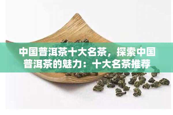 中国普洱茶十大名茶，探索中国普洱茶的魅力：十大名茶推荐