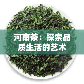 河南茶：探索品质生活的艺术