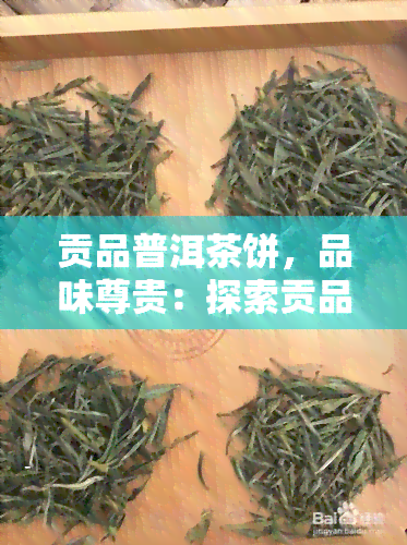 贡品普洱茶饼，品味尊贵：探索贡品普洱茶饼的韵味与魅力