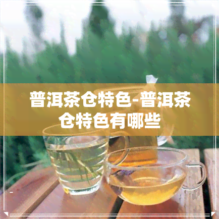 普洱茶仓特色-普洱茶仓特色有哪些