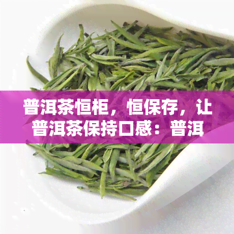 普洱茶恒柜，恒保存，让普洱茶保持口感：普洱茶恒柜推荐