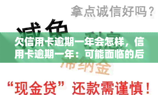 欠信用卡逾期一年会怎样，信用卡逾期一年：可能面临的后果与解决方法