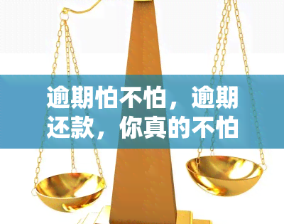 逾期怕不怕，逾期还款，你真的不怕吗？