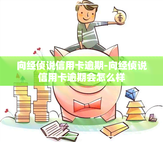 向经侦说信用卡逾期-向经侦说信用卡逾期会怎么样