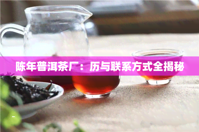 陈年普洱茶厂：历与联系方式全揭秘