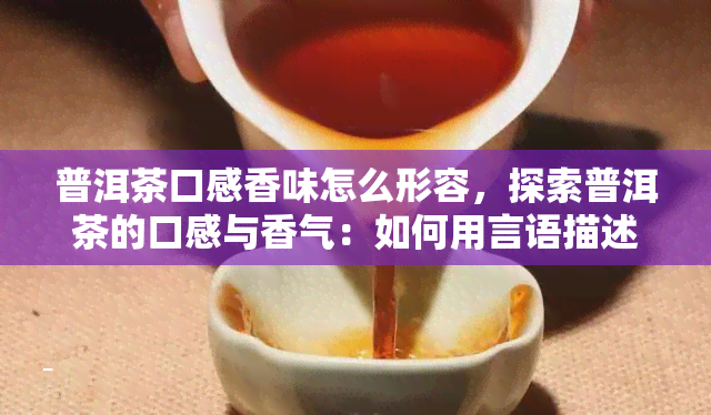 普洱茶口感香味怎么形容，探索普洱茶的口感与香气：如何用言语描述它的独特风味？