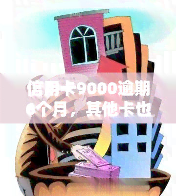 信用卡9000逾期6个月，其他卡也存在逾期情况