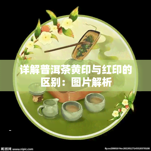 详解普洱茶黄印与红印的区别：图片解析