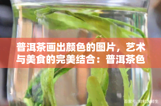 普洱茶画出颜色的图片，艺术与美食的完美结合：普洱茶色系插画欣