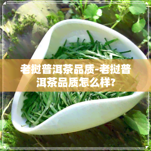 老挝普洱茶品质-老挝普洱茶品质怎么样?