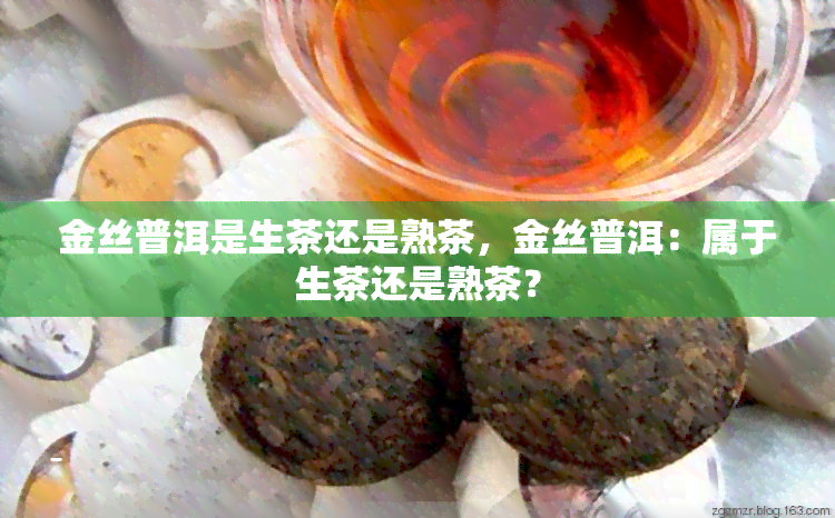 金丝普洱是生茶还是熟茶，金丝普洱：属于生茶还是熟茶？