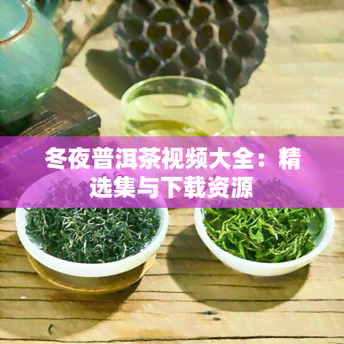 冬夜普洱茶视频大全：精选集与下载资源