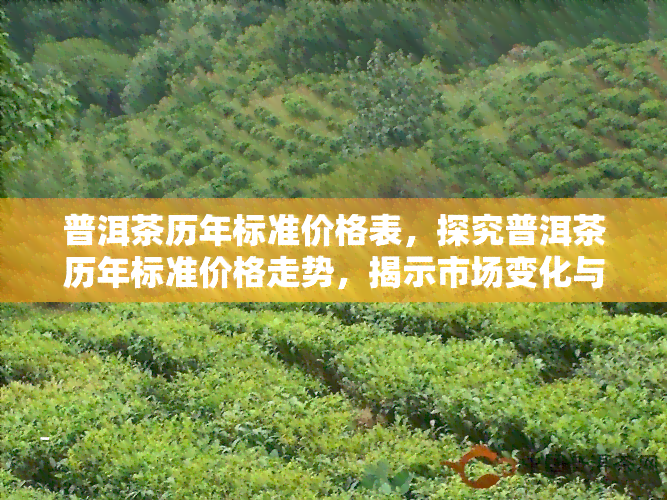 普洱茶历年标准价格表，探究普洱茶历年标准价格走势，揭示市场变化与收藏价值