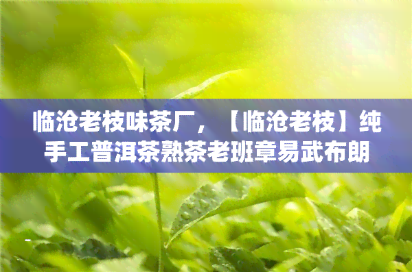 临沧老枝味茶厂，【临沧老枝】纯手工普洱茶熟茶老班章易武布朗古树生茶357g七子饼茶叶礼盒装 礼品送人佳品