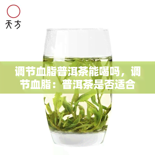 调节血脂普洱茶能喝吗，调节血脂：普洱茶是否适合饮用？