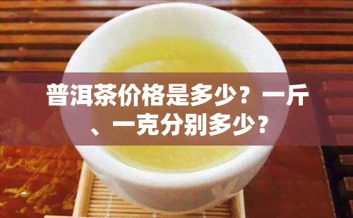 普洱茶价格是多少？一斤、一克分别多少？