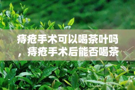 痔疮手术可以喝茶叶吗，痔疮手术后能否喝茶？术后饮食注意事解析