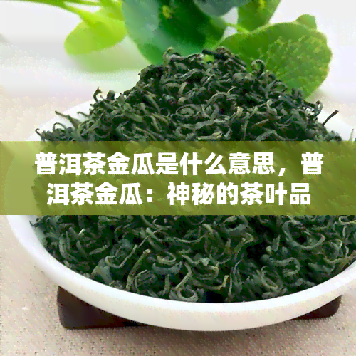 普洱茶金瓜是什么意思，普洱茶金瓜：神秘的茶叶品种及其含义解析