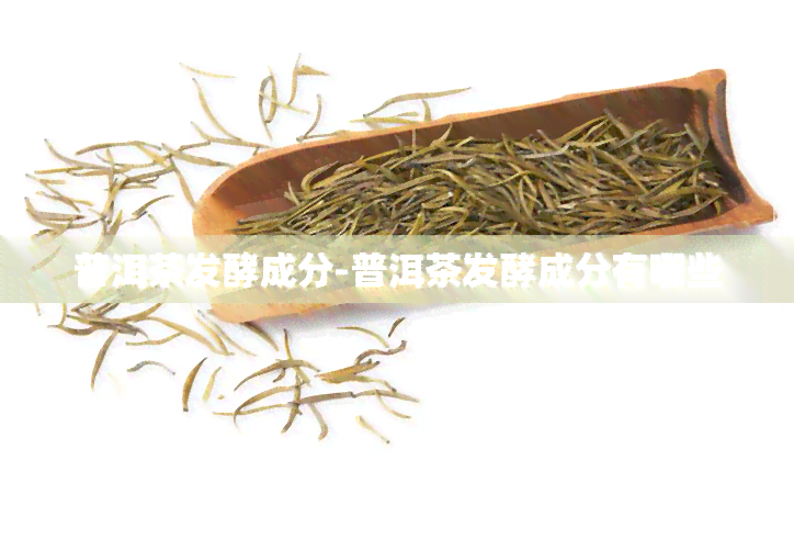 普洱茶发酵成分-普洱茶发酵成分有哪些