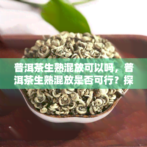 普洱茶生熟混放可以吗，普洱茶生熟混放是否可行？探讨其利弊与适宜的存方式