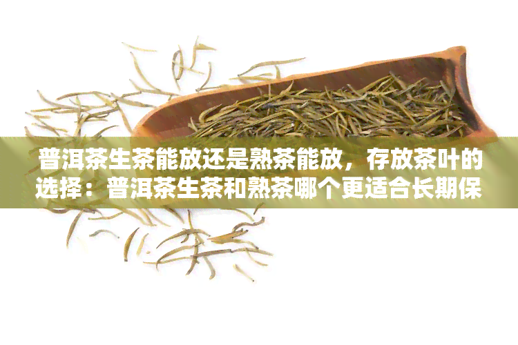 普洱茶生茶能放还是熟茶能放，存放茶叶的选择：普洱茶生茶和熟茶哪个更适合长期保存？