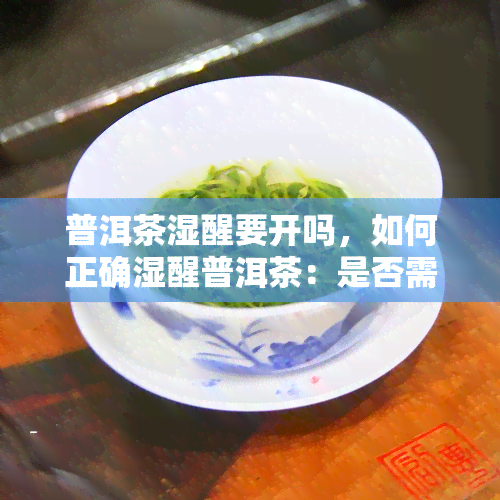 普洱茶湿醒要开吗，如何正确湿醒普洱茶：是否需要开？